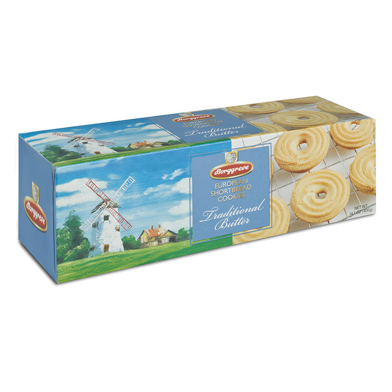 Traditional Butter Cookies • Shortbread Cookies from Borggreve - German biscuits - pastries