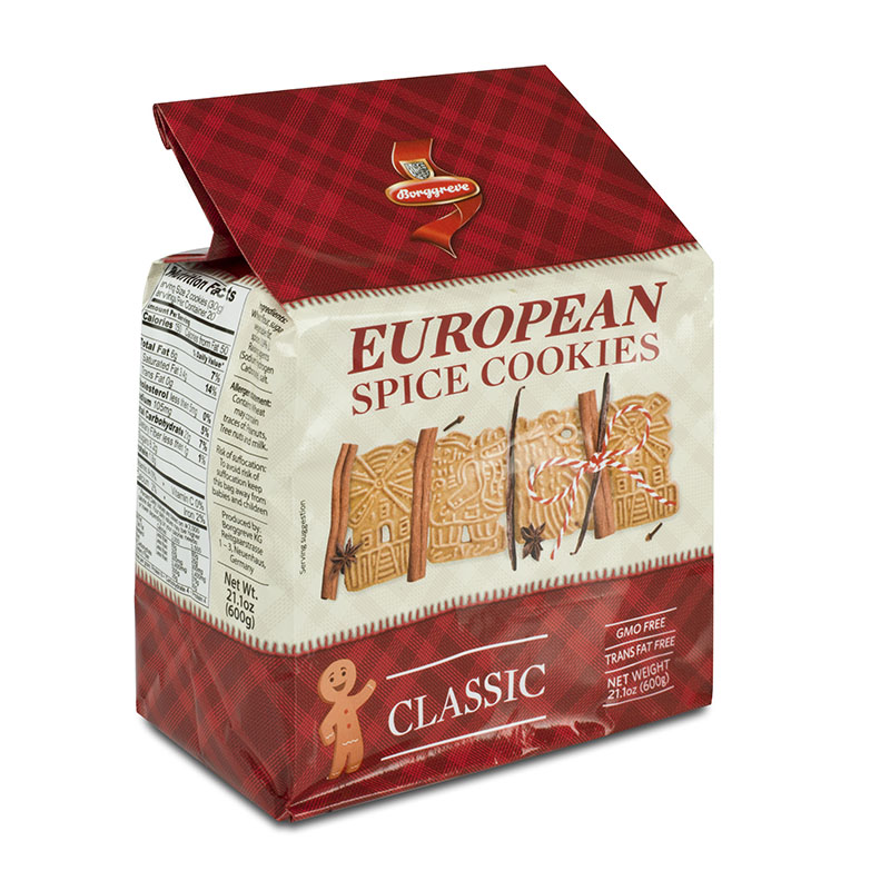 European Spice Cookies Classic • Spekulatius from Borggreve - German biscuits - Christmas Cookies