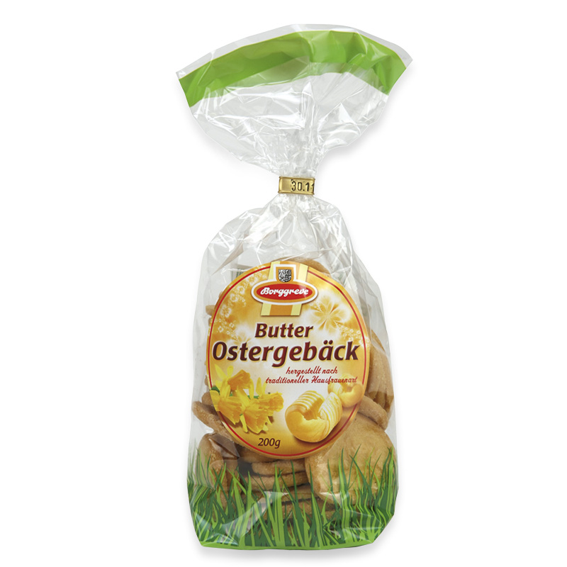 Feines Buttergebäck - Produkt von Borggreve - Ostergebäck, Osterkekse, Buttergeäck, Butterkekse
