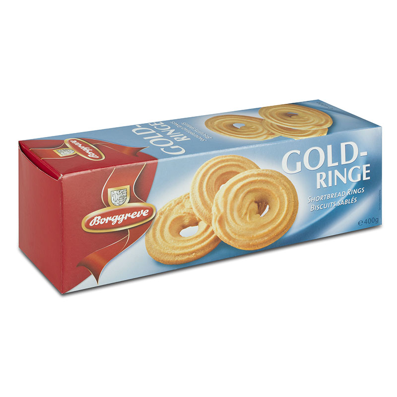 Goldringe - Produkt von Borggreve - Spritzgebäck, Spritzringe, Jahresgebäcke