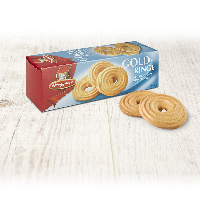 Goldringe - Produkt von Borggreve - Spritzgebäck, Spritzringe, Jahresgebäcke
