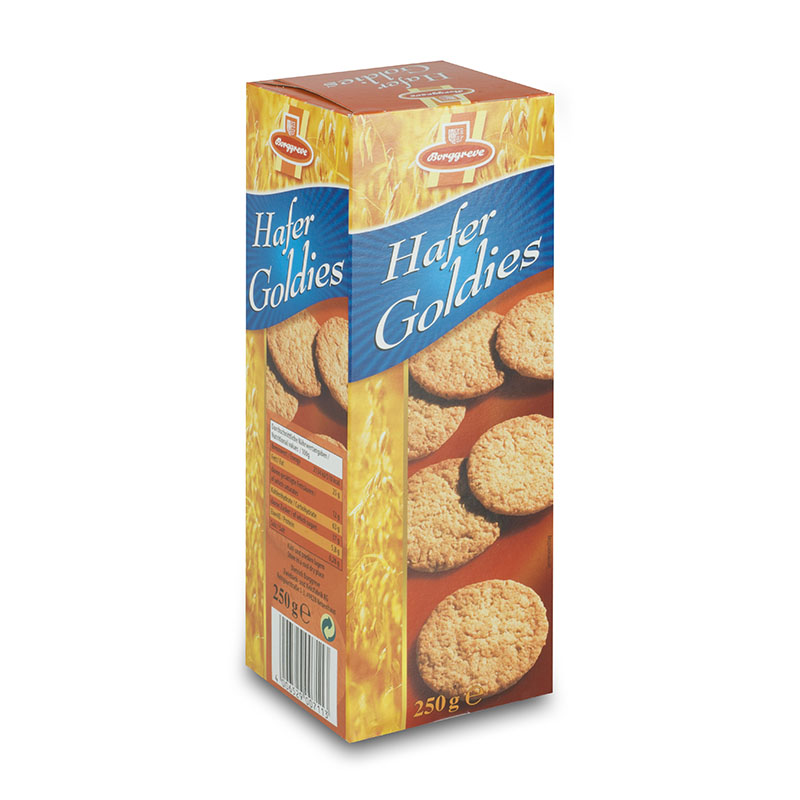 Hafer Goldies - Produkt von Borggreve - Haferflockengebäck, Haferkekse, Jahresgebäcke 