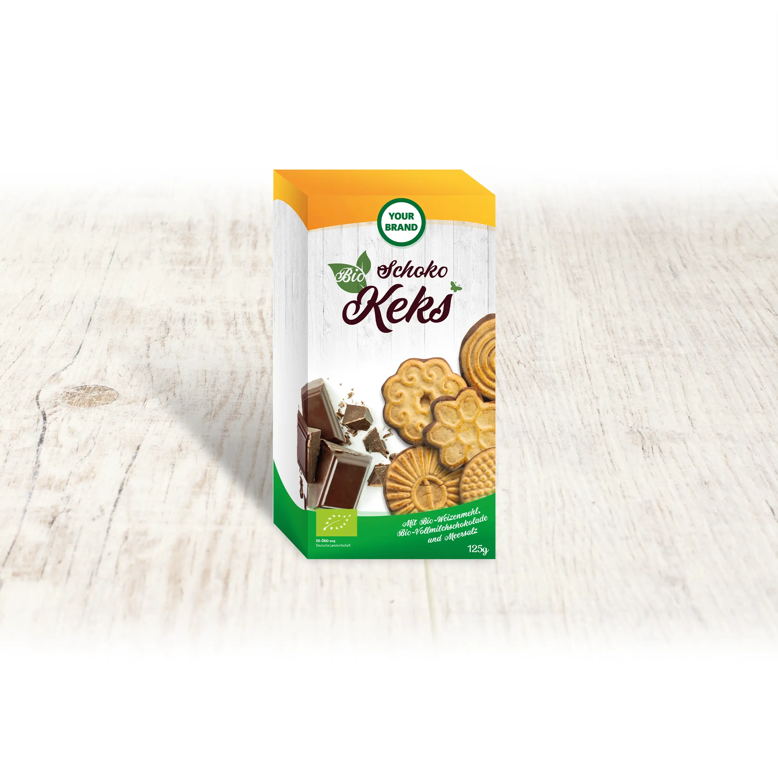 Bio Schokogebäck • BIO Schoko Kekse von Borggreve