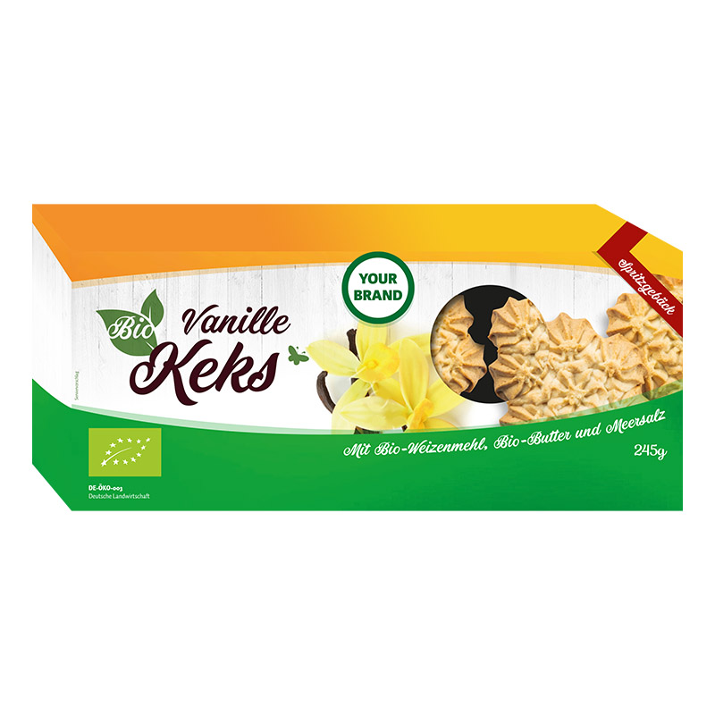 Bio Spritzgebäck Vanille