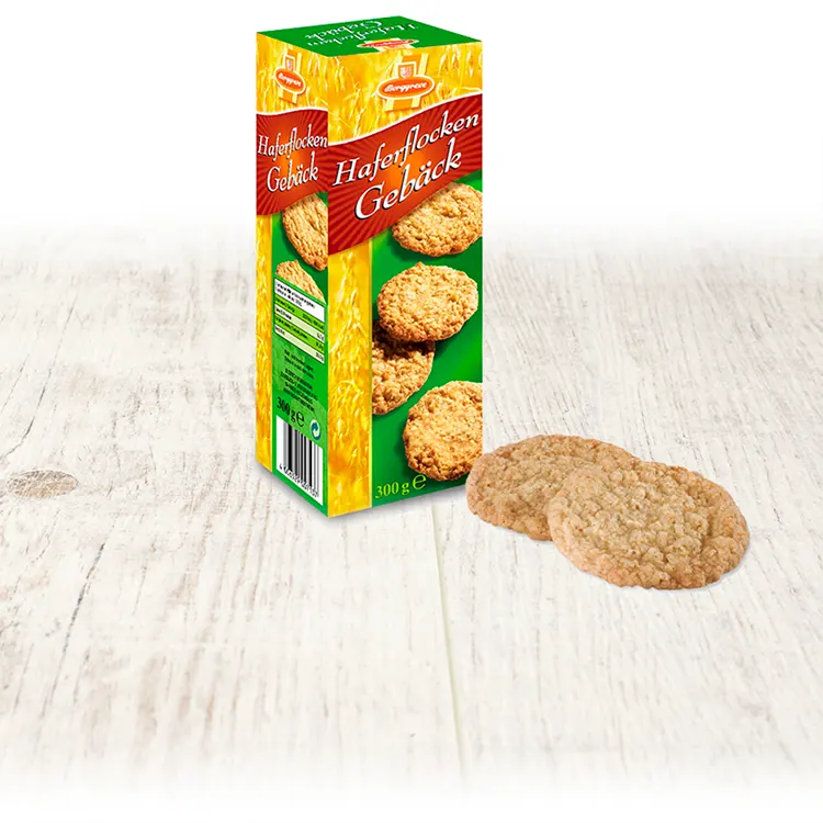 Hafer Goldies • Hafergebäck von Borggreve - Haferkekse - Jahresgebäcke - Dauerbackware