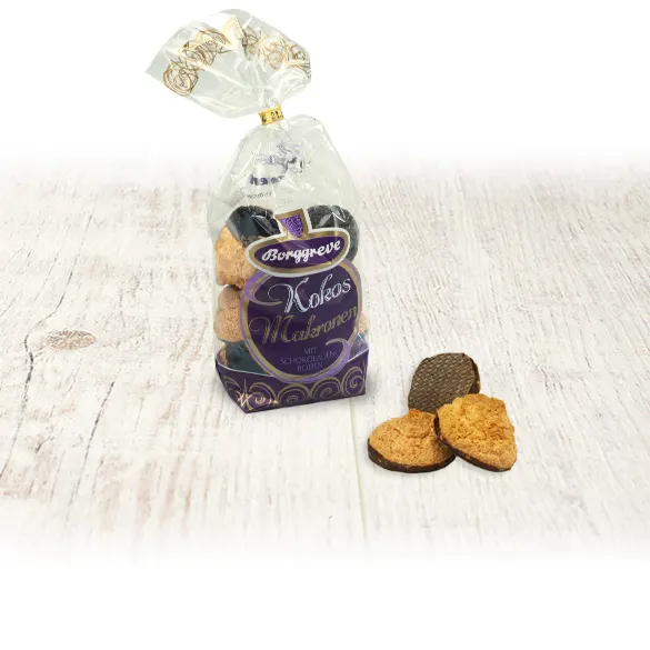 Kokos Makronen • Weinachtsgebäck von Borggreve - Kokoskekse - Saisongebäck