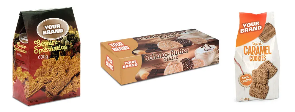 pastry product for your own brand - Private Label -Borggreve Cookies